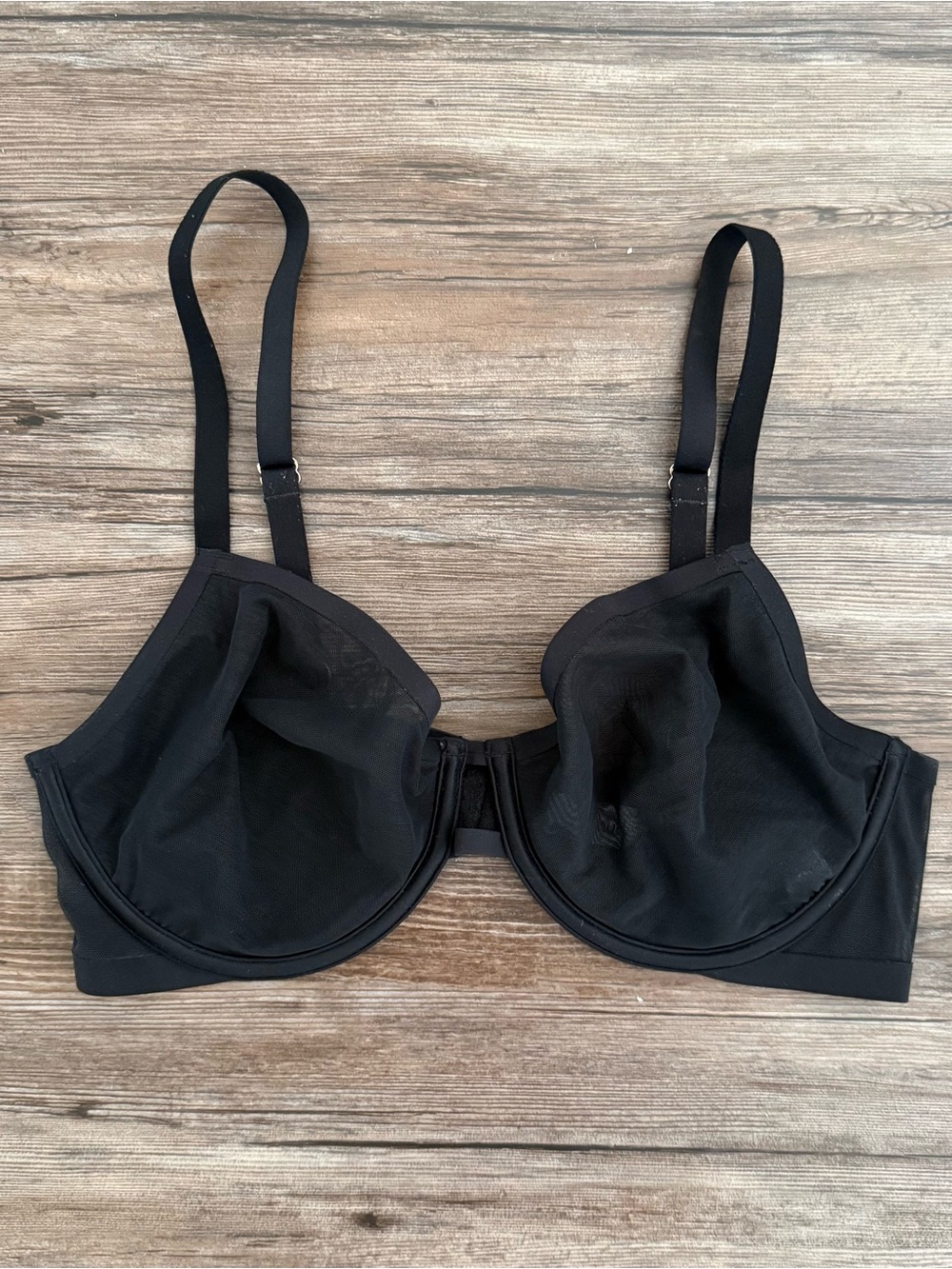 Auden Mesh Unlined Demi Bra 34D